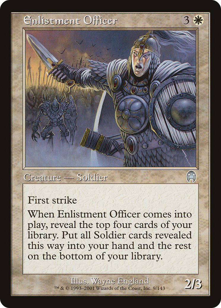 Enlistment Officer (APC-009) - Apocalypse