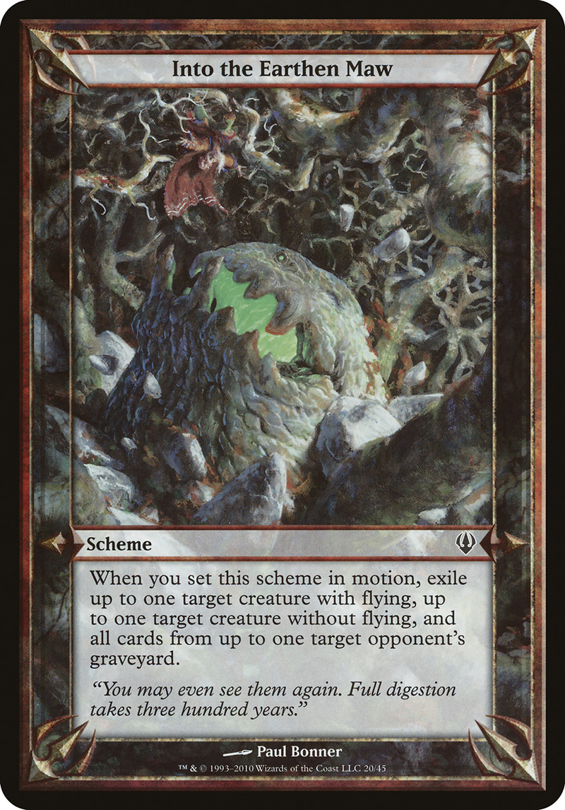 Into the Earthen Maw (OVER-20★) - Archenemy Schemes