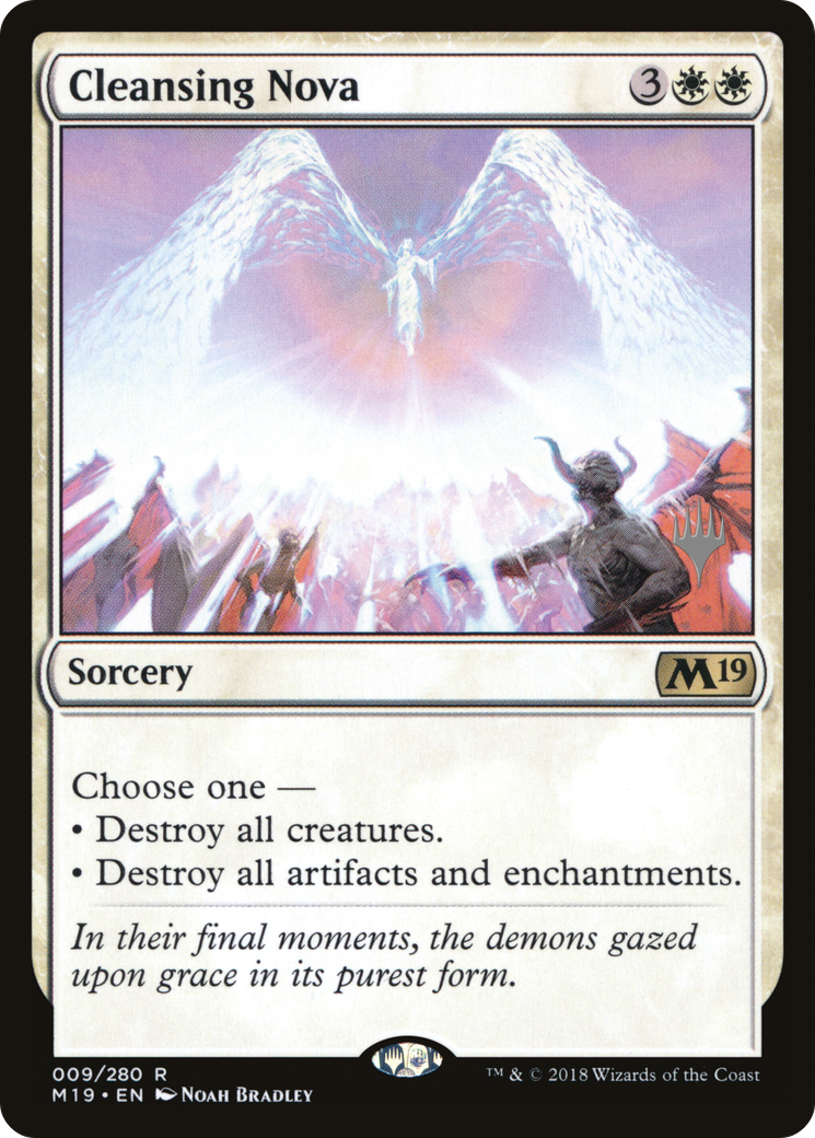 Cleansing Nova (PPM20-09P) - Core Set 2019 Promos Foil