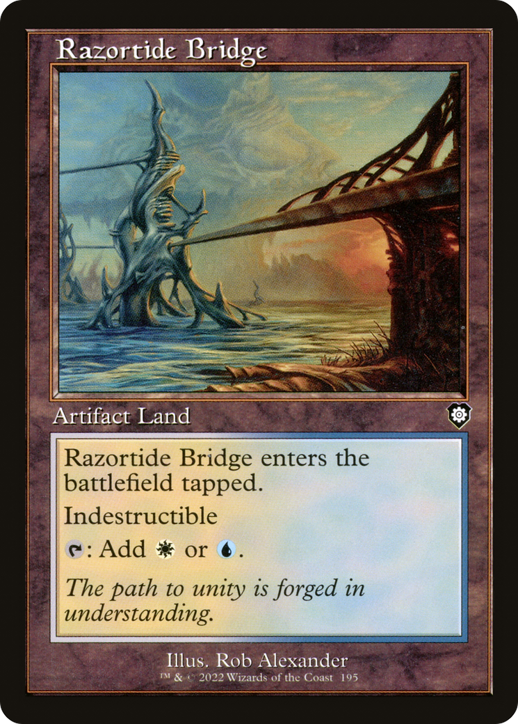 Razortide Bridge (BRC-195) - The Brothers' War Commander