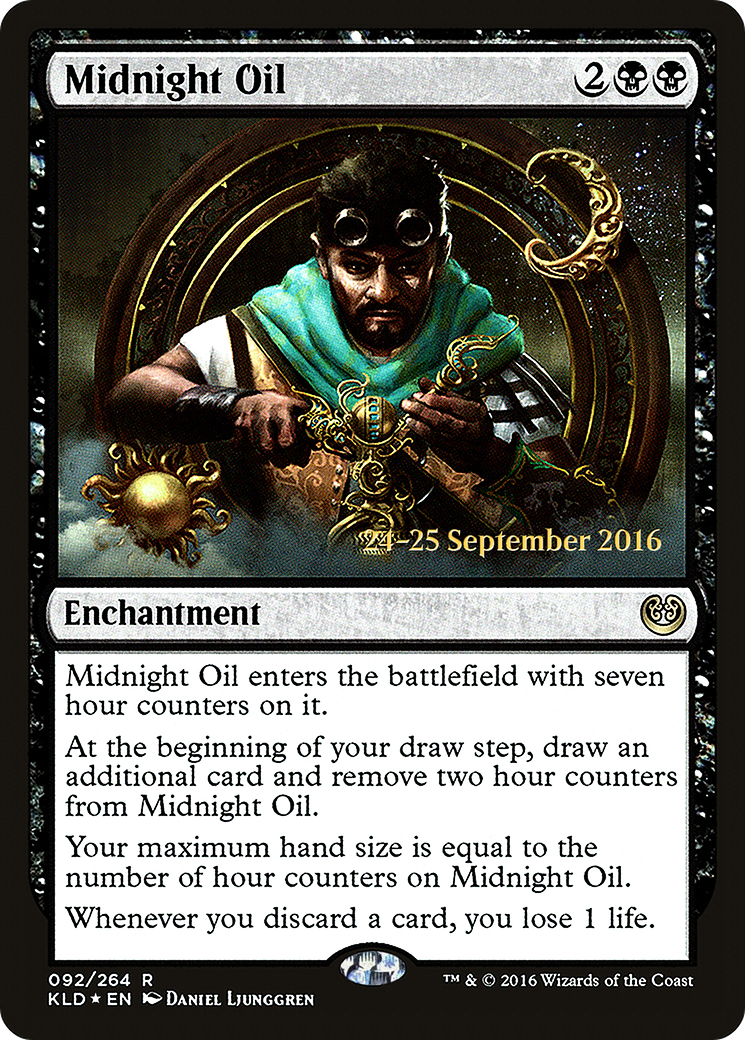 Midnight Oil (PRE-92S) - Kaladesh Promos Foil