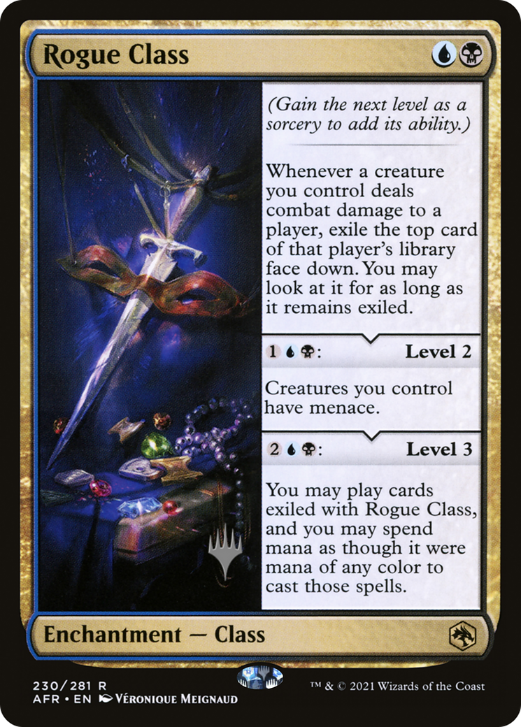 Rogue Class (PPAFR-230P) - Adventures in the Forgotten Realms Promos
