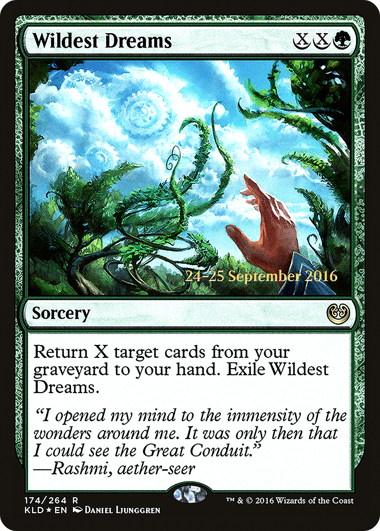 Wildest Dreams (PRE-174S) - Kaladesh Promos Foil
