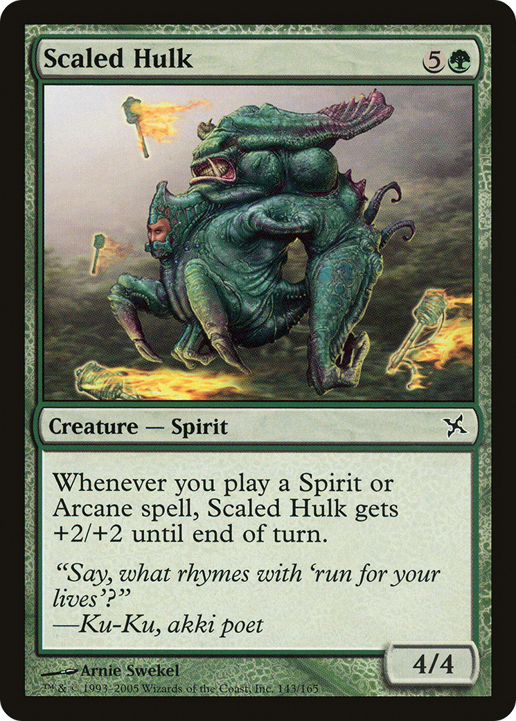 Scaled Hulk (BOK-143) - Betrayers of Kamigawa