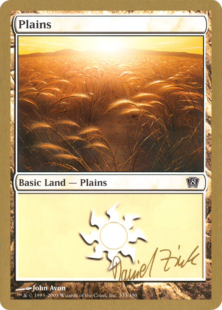 Plains (WCD-DZ333) - World Championship Decks 2003