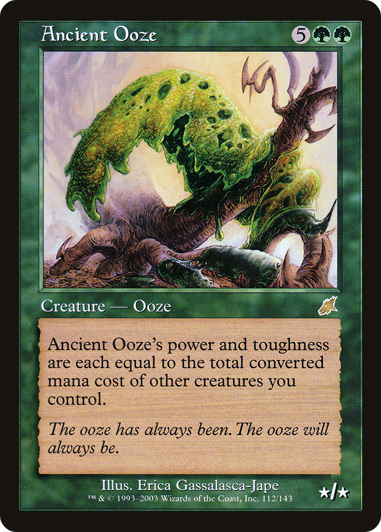 Ancient Ooze (SCG-112) - Scourge Foil