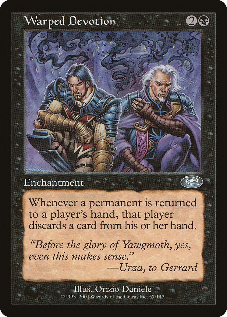 Warped Devotion (PLS-057) - Planeshift Foil