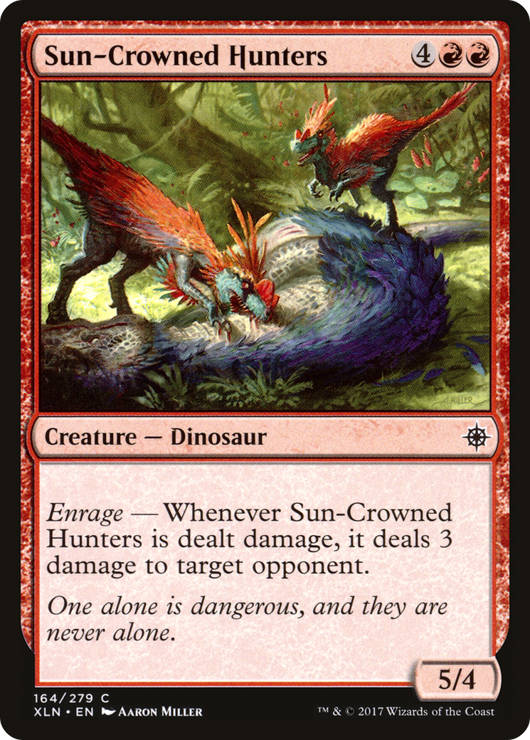 Sun-Crowned Hunters (XLN-164) - Ixalan