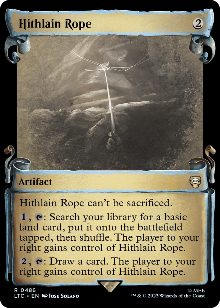 Hithlain Rope (LTC-486) - Tales of Middle-earth Commander: (Showcase) Foil
