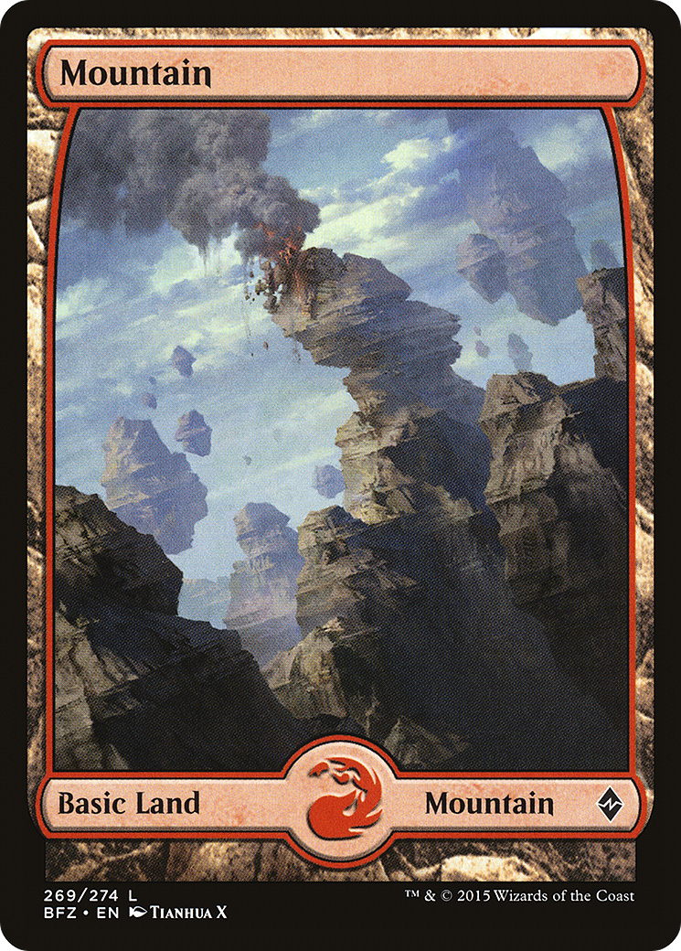 Mountain (BFZ-269) - Battle for Zendikar