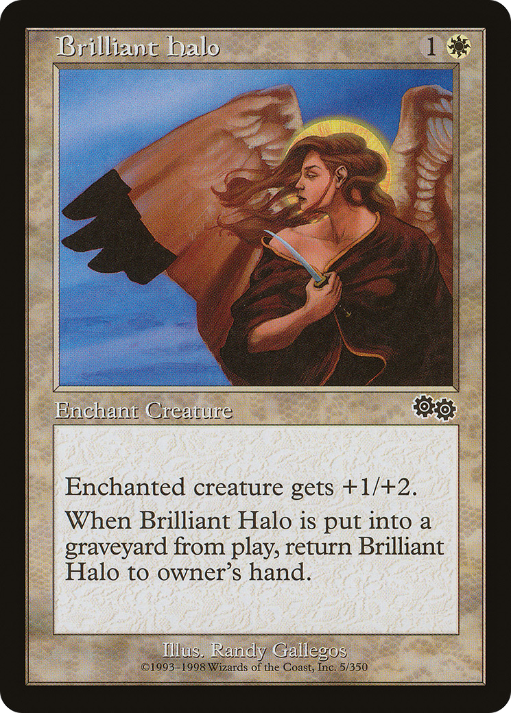 Brilliant Halo (USG-005) - Urza's Saga