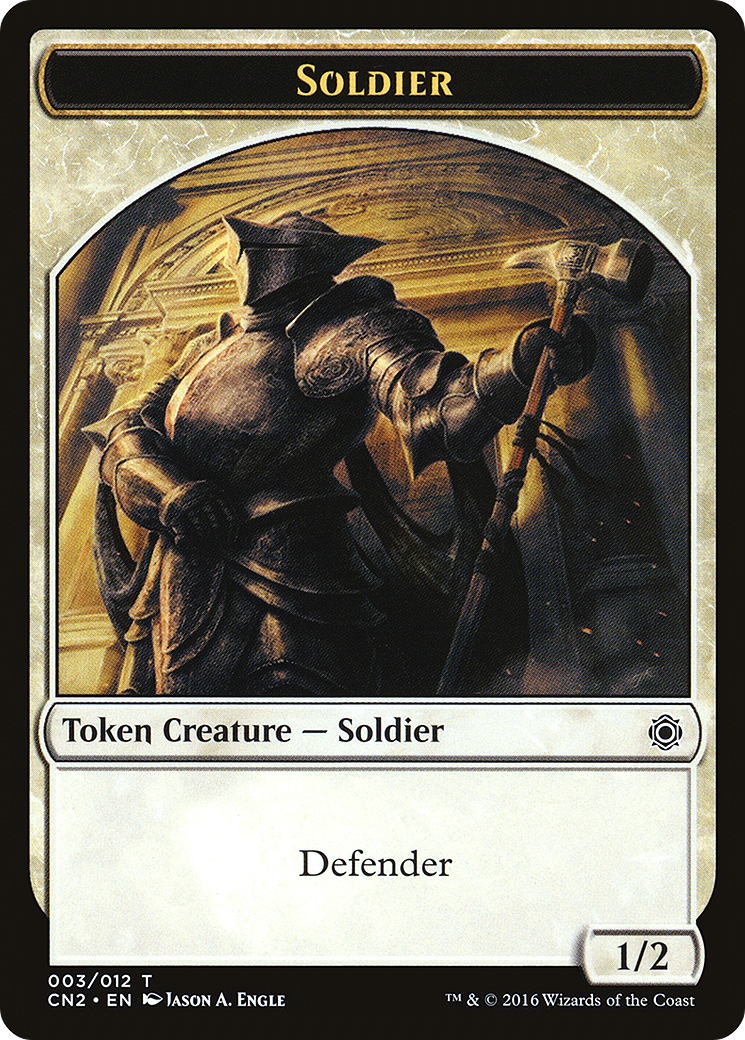 Soldier (CN2-003) - Conspiracy: Take the Crown Tokens