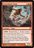 Stoneshock Giant (THS-142) - Theros - Near Mint