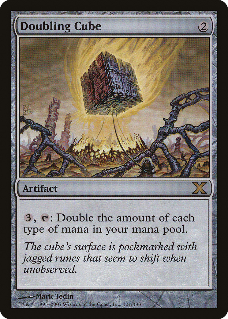 Doubling Cube (10E-321) - Tenth Edition Foil