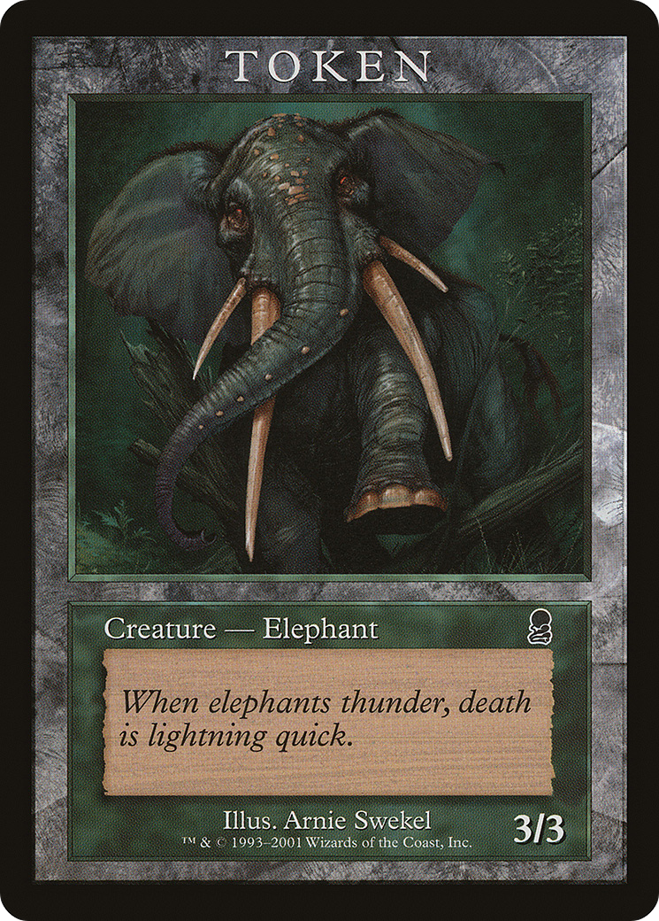 Elephant (MPRP-) - Magic Player Rewards 2002