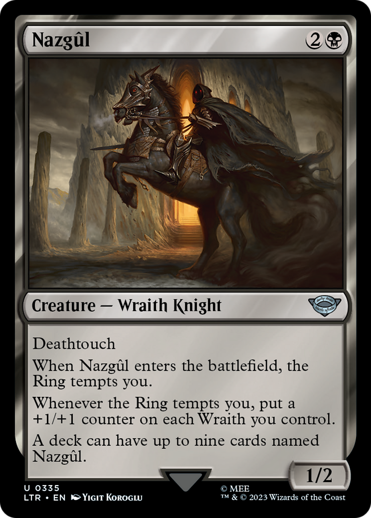 Nazgûl (LTR-335) - The Lord of the Rings: Tales of Middle-earth Foil