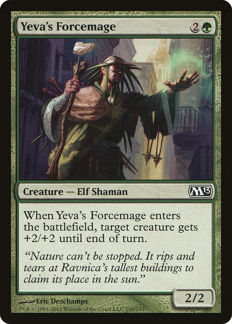 Yeva's Forcemage (M13-198) - Magic 2013 Foil