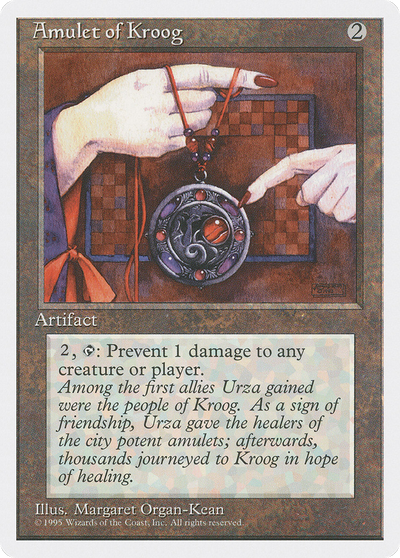 Amulet of Kroog (4ED-) - Fourth Edition