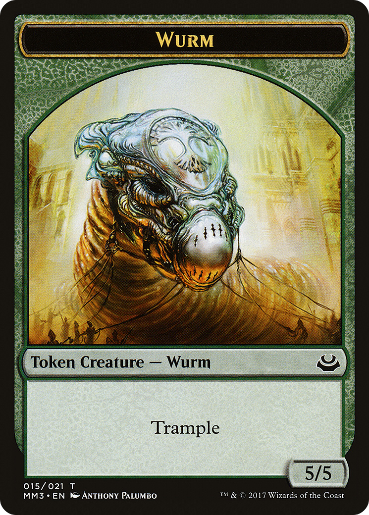Wurm (MM3-015) - Modern Masters 2017 Tokens