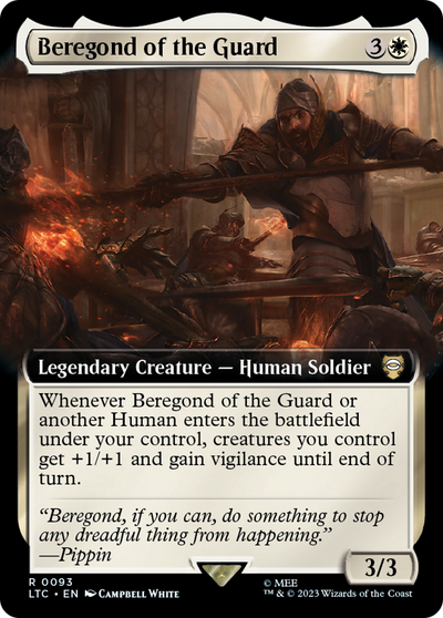 Beregond of the Guard (LTC-093) - Tales of Middle-earth Commander: (Extended Art)