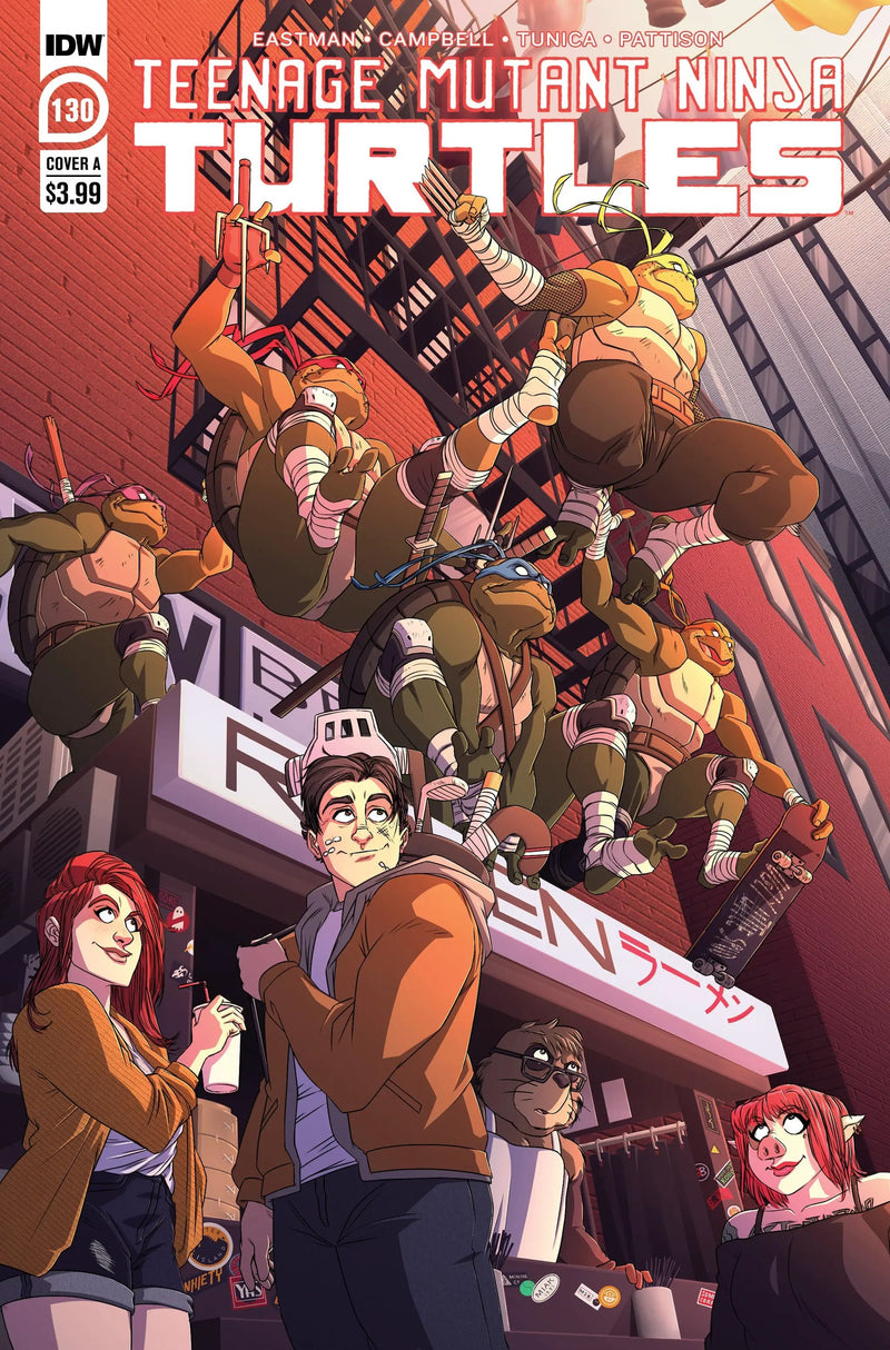 Tmnt Ongoing #130 A John Yurcaba Teenage Mutant Ninja Turtles (C: 1-0-0) (06/29/2022) Idw