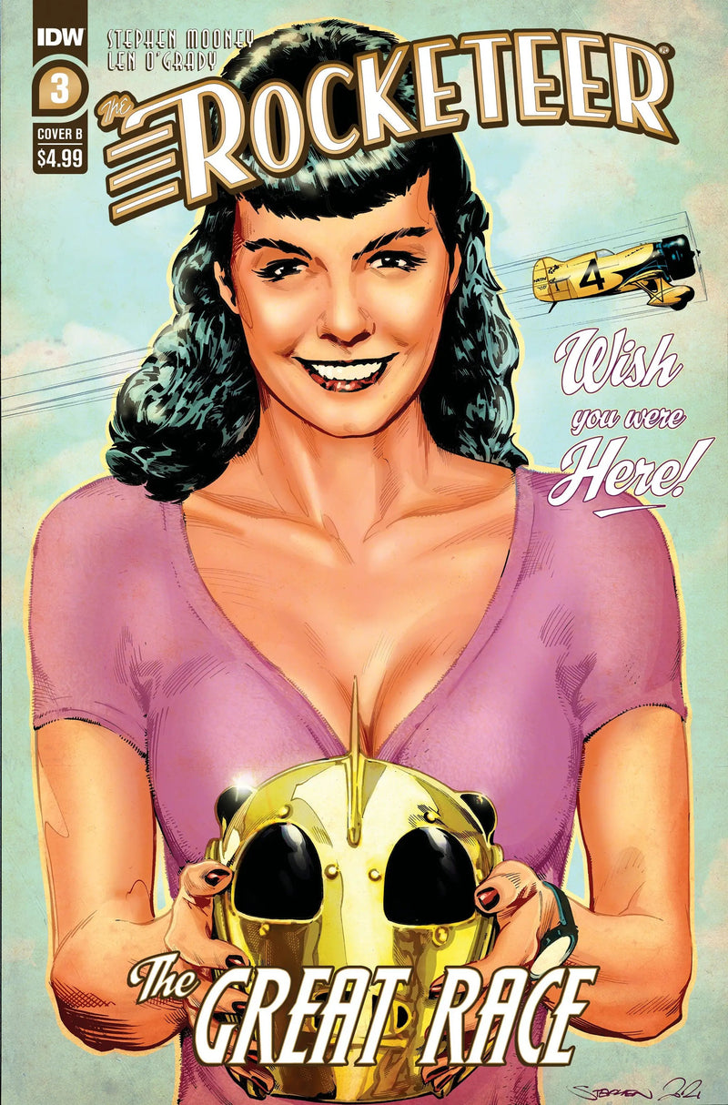 Rocketeer The Great Race #3 (Of 4) B Stephen Mooney Variant GGA (06/08/2022) Idw
