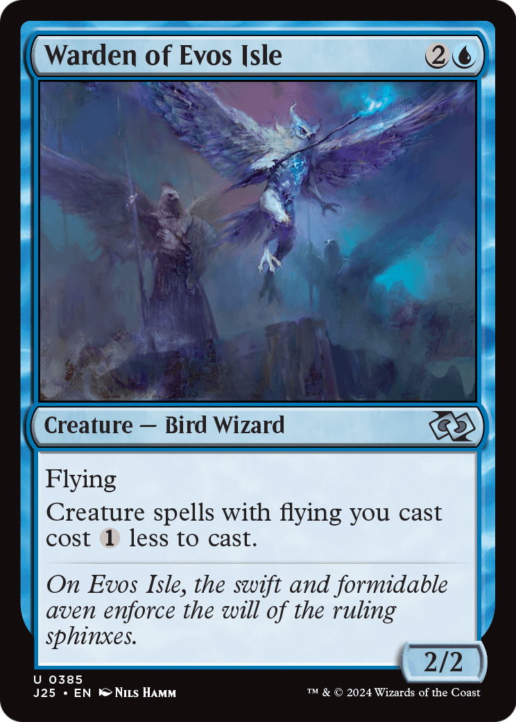 Warden of Evos Isle (J25-385) - Foundations Jumpstart