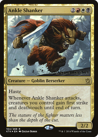 Ankle Shanker (PRE-164S) - Khans of Tarkir Promos Foil