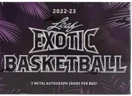 2022-23 Leaf Exotic Basketball Hobby Box