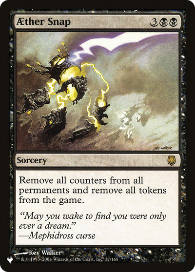 Aether Snap (LIST-DST-37) - The List