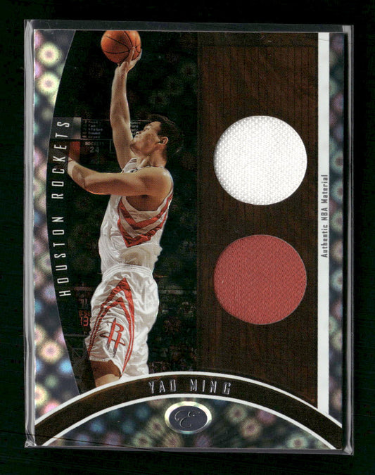 2006-07 Bowman Elevation Executive Level Relics Dual (99) Yao Ming #/99 #ELDR-YM