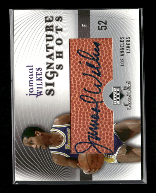 2005-06 Upper Deck Sweet Shot Signature Shots Jamaal Wilkes Auto #SS-JA