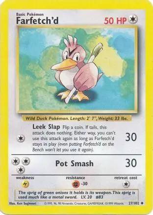 Farfetch'd 027/102 - Base Set