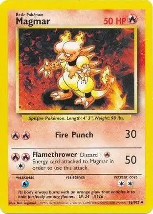 Magmar 036/102 - Base Set