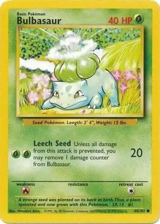 Bulbasaur 044/102 - Base Set