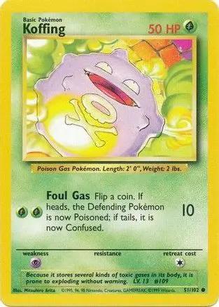 Koffing 051/102 - Base Set