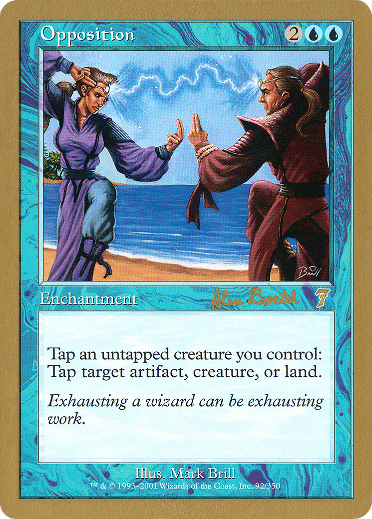 Opposition (WCD-AB92) - World Championship Decks 2001