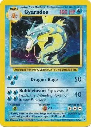 Gyarados 006/102 - Base Set Holofoil
