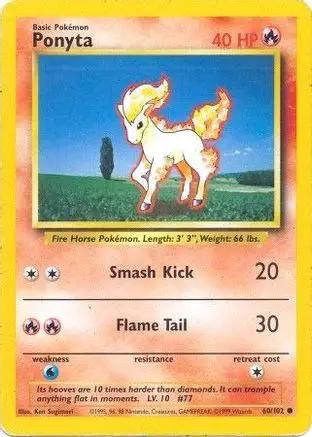 Ponyta 060/102 - Base Set