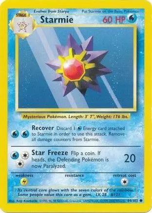 Starmie 064/102 - Base Set