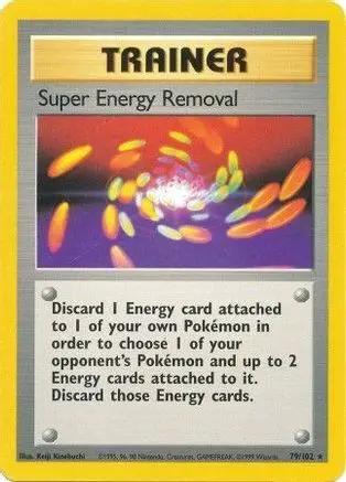 Super Energy Removal 079/102 - Base Set