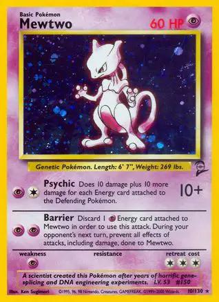 Mewtwo 010/130 - Base Set 2 Holofoil