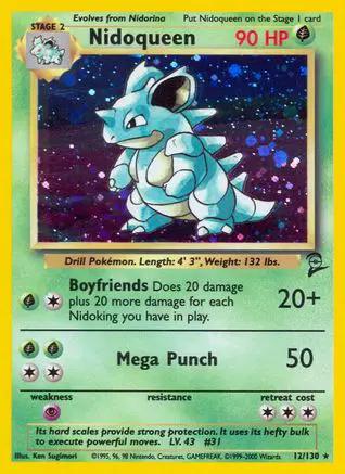 Nidoqueen 012/130 - Base Set 2 Holofoil