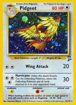 Pidgeot 014/130 - Base Set 2 Holofoil