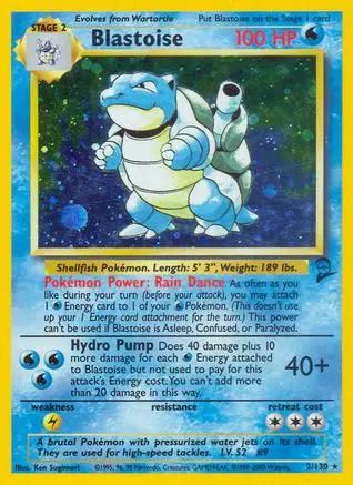 Blastoise 002/130 - Base Set 2 Holofoil