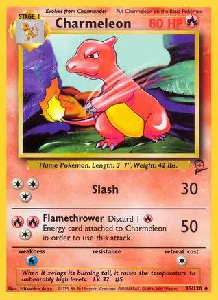 Charmeleon 035/130 - Base Set 2