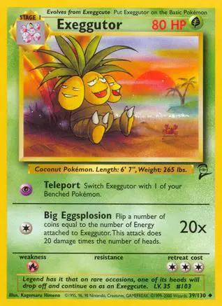 Exeggutor 039/130 - Base Set 2