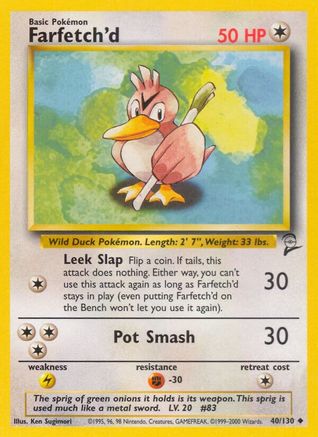 Farfetch'd 040/130 - Base Set 2