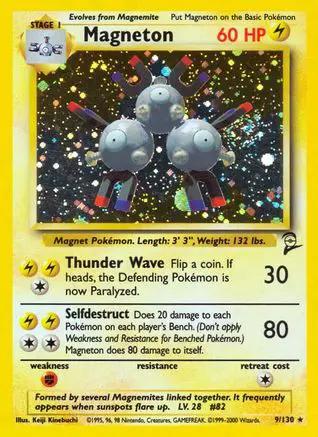 Magneton 009/130 - Base Set 2 Holofoil