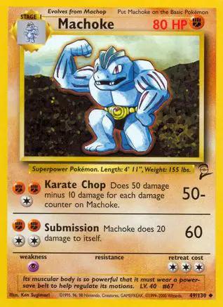 Machoke 049/130 - Base Set 2